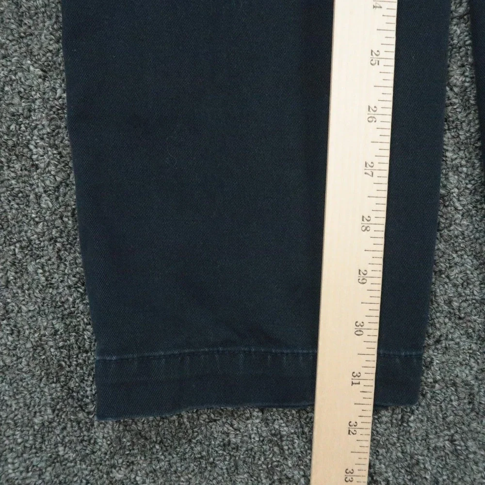Polo Ralph Lauren Pants Mens 35x32 Blue‎ Chino Double Pleat Classic Fit Trouser